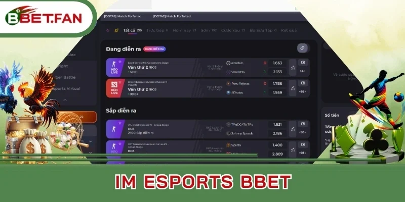 Người chơi review về IM Esports BBet