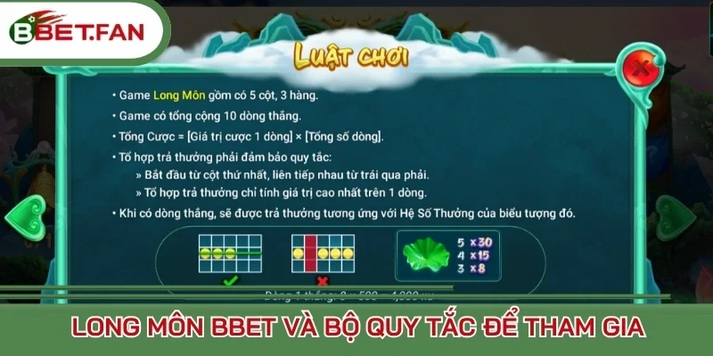 Long môn Bbet và bộ quy tắc để tham gia