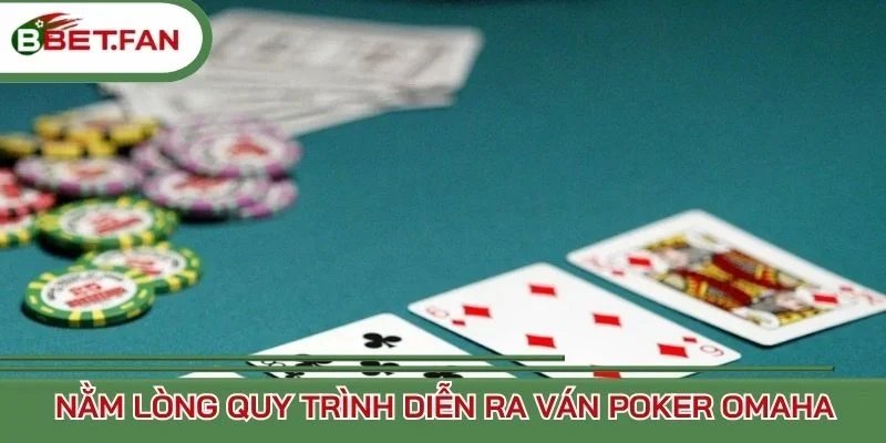 Nằm lòng quy trình diễn ra ván Poker Omaha