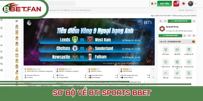 Sơ bộ về BTI Sports BBet