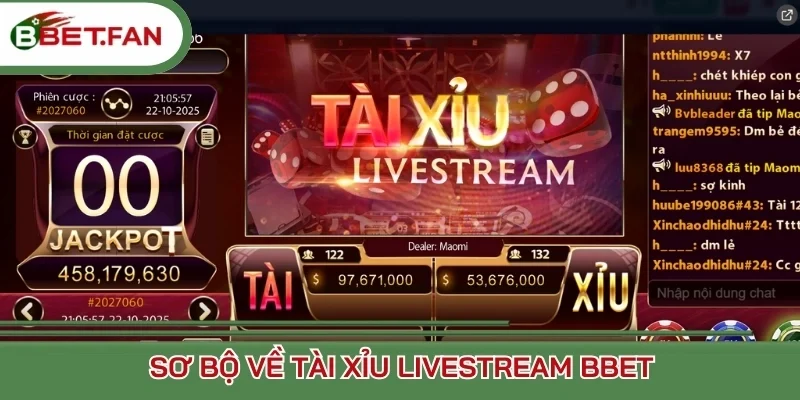Sơ bộ về Tài Xỉu Livestream BBet